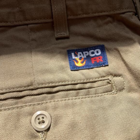 LAPCO FR Cargo Pants 48x30 100% Cotton Distressed Faded Comfort Flame Resistant - Picture 5 of 8